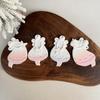 [HF][HS]1pz Ornamento da Appendere per Albero di Natale Stampo in Gesso Cemento Resina Fai da Te Angelo Amore Ragazza Stampo in Silicone Forniture per Artigianato Ragazza