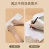 Autumn and winter warm writing German velvet self-heating fashion autumn and winter half-finger gloves student version gloves warm and cold-proof