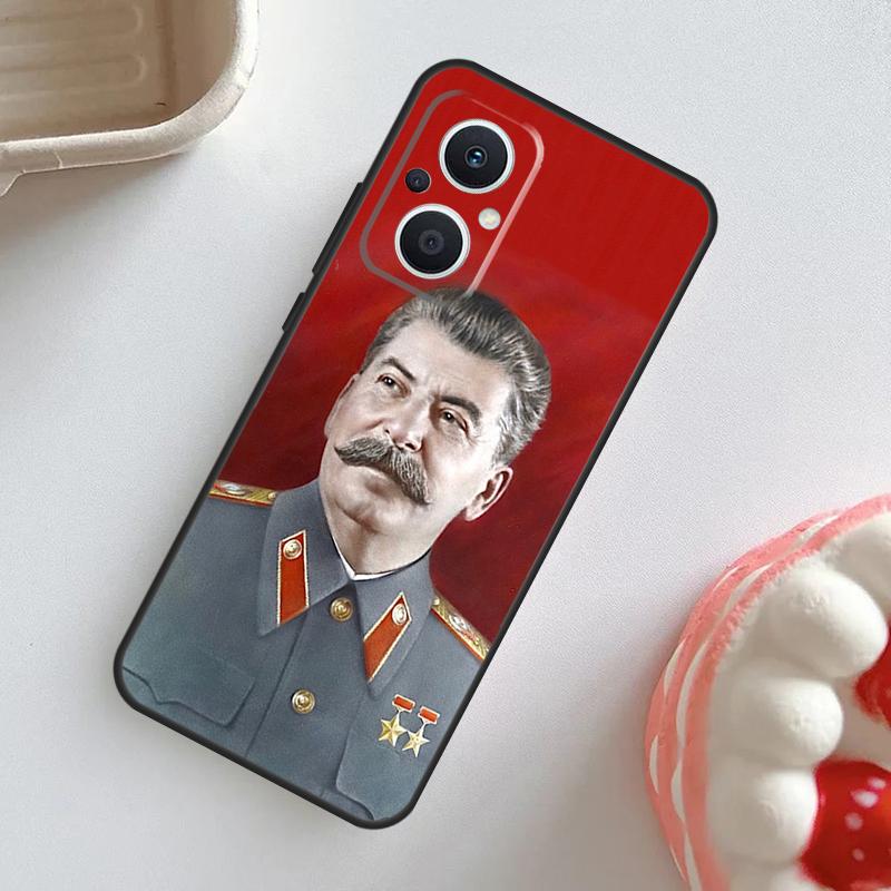 Soviet Union Leader Stalin Case For OPPO Reno 11F 8T 4Z 5Z 4 6 7 8 5 Lite 10 Pro OPPO Find X2 X3 Lite X5 X6 Pro Cover