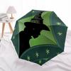 1pc Wicked Automatic Folding Umbrella, Portable Collapsible Design, Casual Outdoor Accessory L1127060