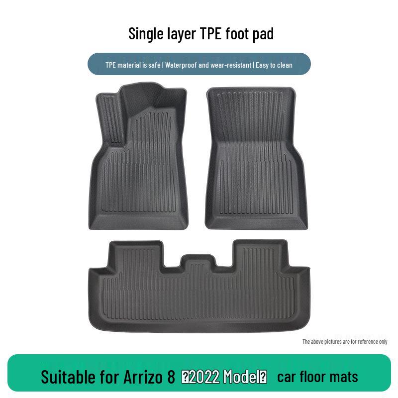 Chery Arrizo 8 2022 TPE Scratch-Resistant Waterproof Floor Mats
