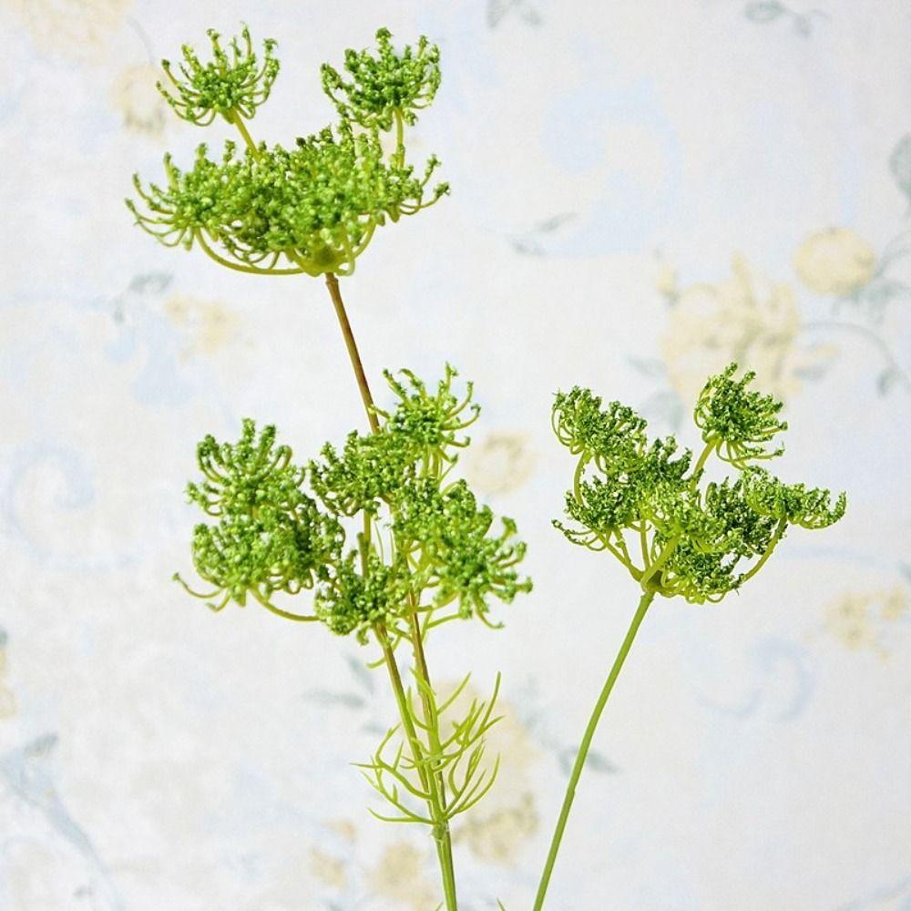 

Plastic Artificial Lace Flower Handmade Lace Flower Bouquet Home Decoration Lace Flowers Hotel зелёный