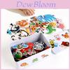 Wooden Infant Sixinone Puzzle With Educational Matching For Early Learning Development