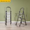 Multifunctional Carbon Steel Folding A-Frame Ladder for Indoor Use