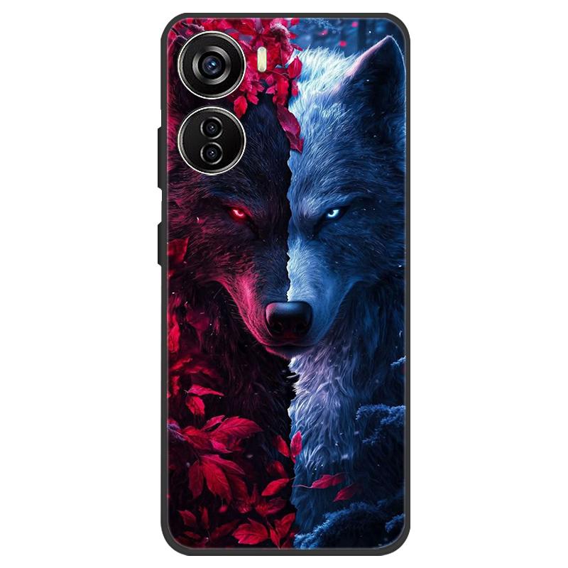 For ZTE Nubia Neo 5G Case Silicone Luxury Space Soft Bumper for ZTE Nubia Neo 5G Phone Cover TPU Funda Nubia Neo Fashion Bag