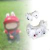 17cm Plush Doll Clothes Outifit Star Sweatshirt with Headdress Dress Up Stuffed Animals