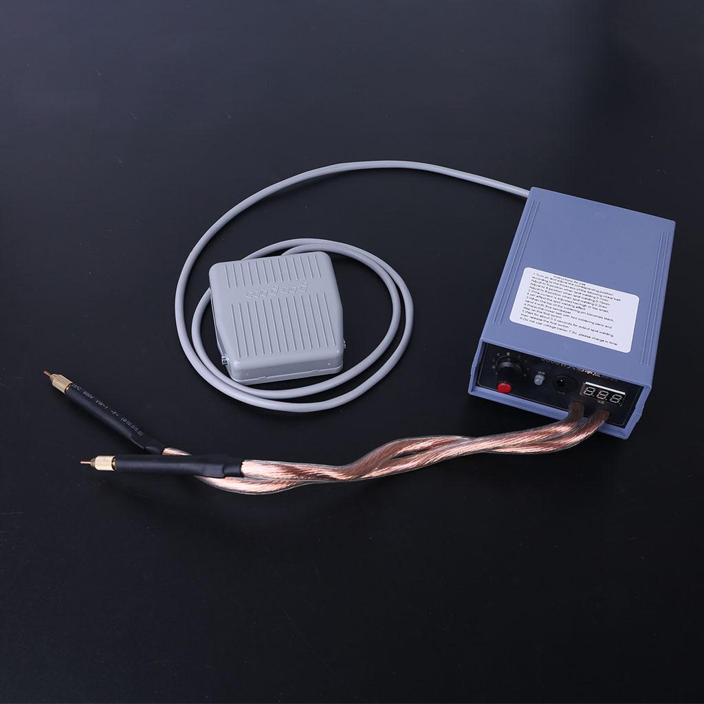 Handheld DIY Spot Welding Tool 5000W High Power,USB Recharge Mini Size Lithium Battery Spot Welding Machine for 18650