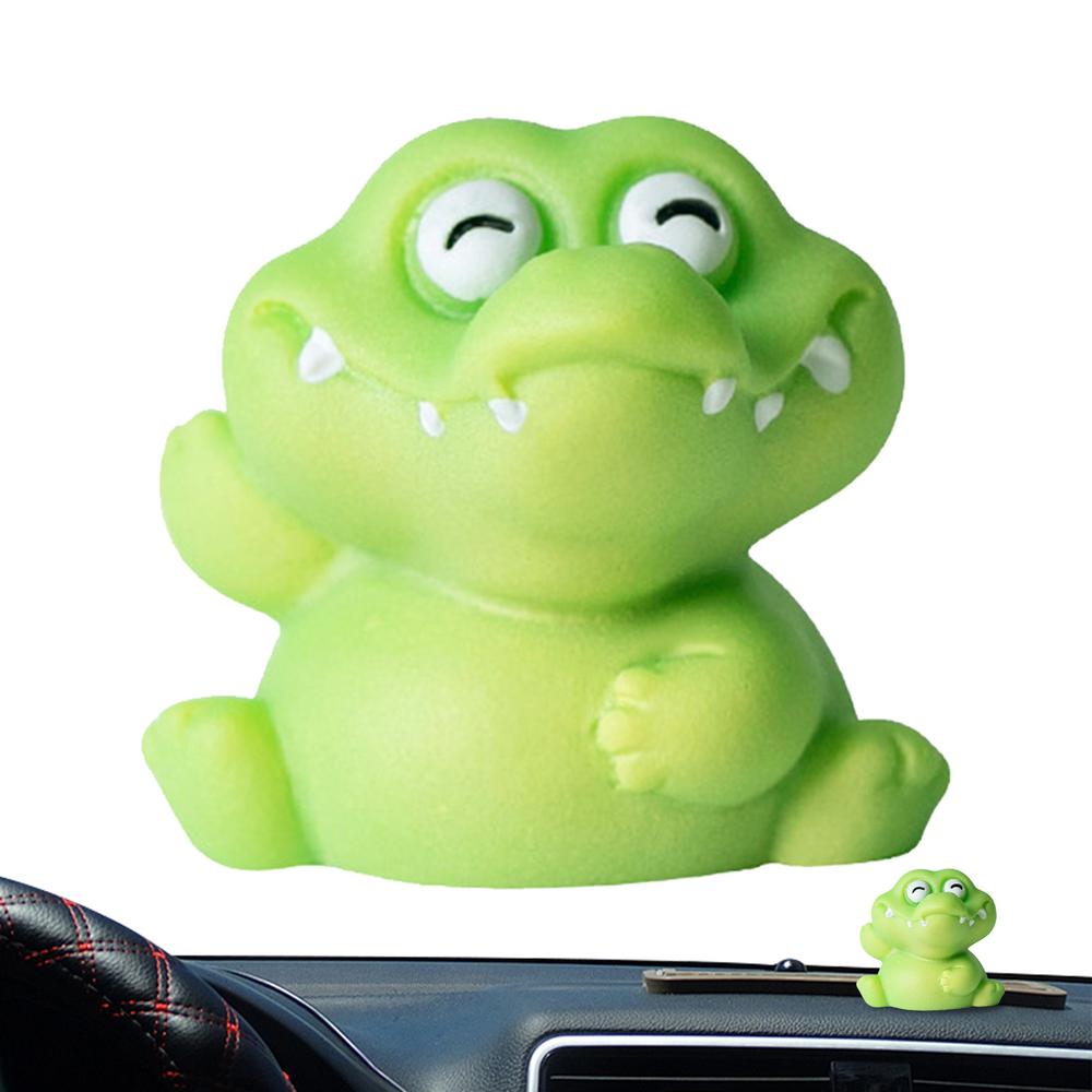 Small Animals For Car Dashboard Cute Cartoon Auto Dashboard Animals Figure Decor Exquisite Vivid Cartoon Car Interior Dashboard