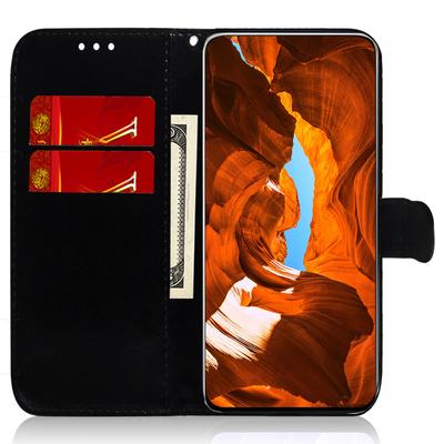 For OnePlus 11 5G Drop-proof Phone Case Dazzling Flower Pattern Wallet Stand PU Leather Phone Cover