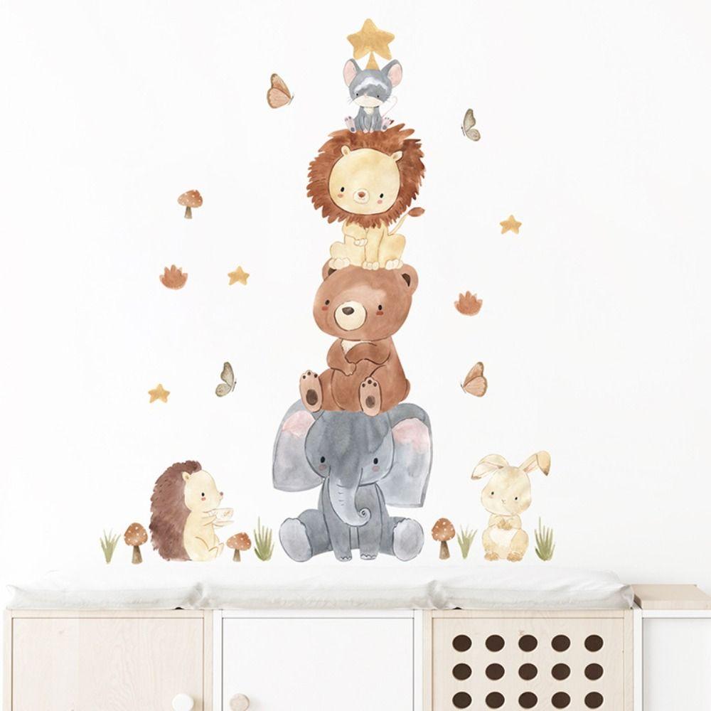 Room Decorative Animal For Wall Cute Wall Sticker Wall Decals Art Mural Nursery Room Sticker