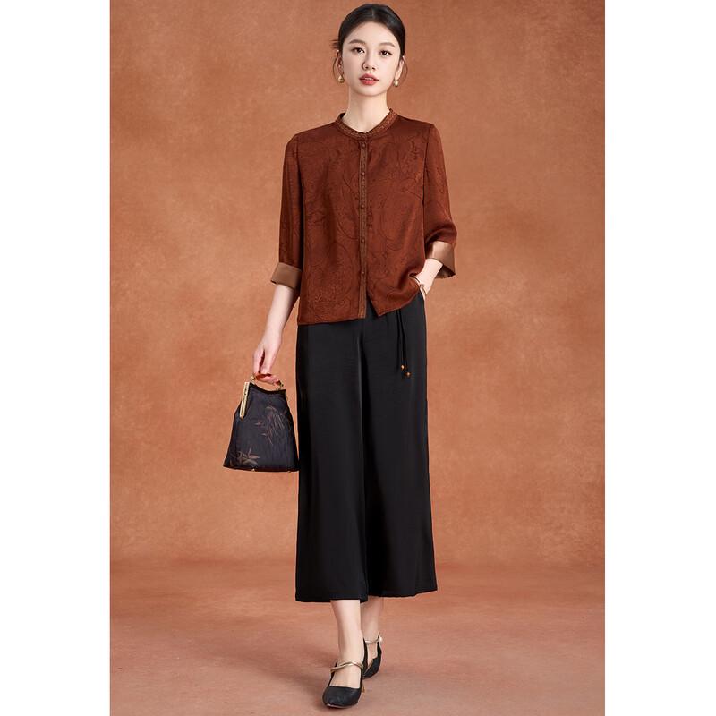 

Women s Summer National Style Color-block Two-Piece Set 3XL