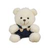Charming Teddy Bear Keychain Plush Doll - Dressed Up Couple Backpack Ornament Gift