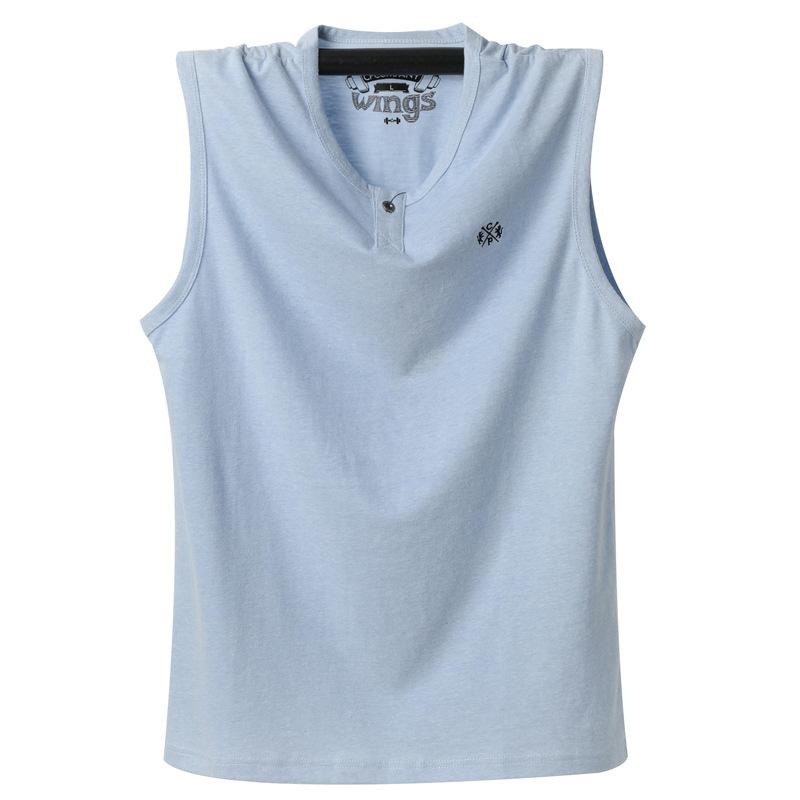 

Чоловічі літні повсякденні футболки без рукавів Спортивні сорочки для бігу Базові зволожуючі футболки для потовиділення Чоловічі спортивні дихаючі футболки 4XL