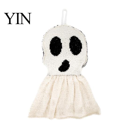 Soft Halloween Plush Toys Ghost Hanging Ornament, Cute Spooky Tabletop Indoor Party Ornaments Figurine, Holiday Atmosphere Props, Funny Supplies Decor