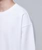 Musinsa Standard Flat Terry Oversized String Sweatshirt [White]