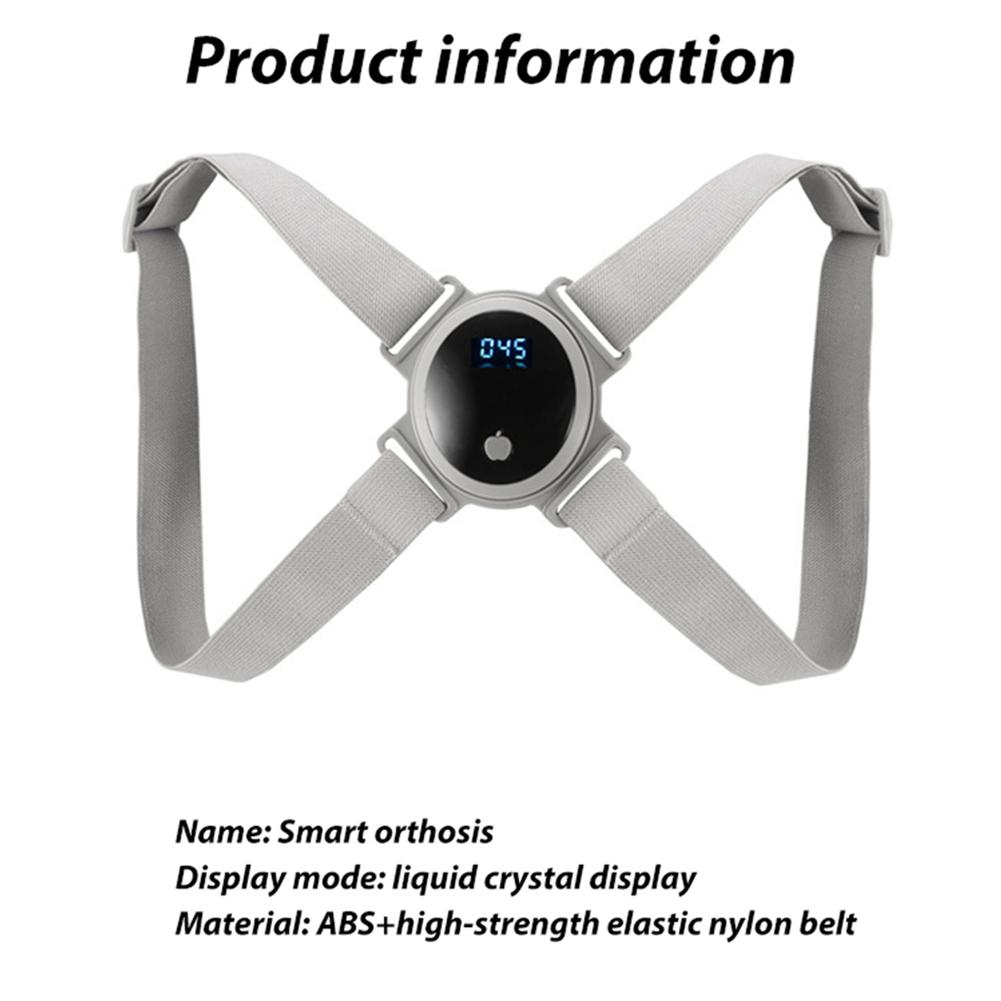 Correcteur de Posture Intelligent – Redresse-Dos avec Rappel par Vibration