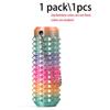 1pc 3D Printed Stress Relief Finger Massager/Spiky Mini Grip Stress Relief Toy Portable Finger Toy, Suitable As A Party Favor