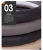 Premium Cowhide Leather Steering Wheel Cover - Anti-Slip, Wear-Resistant, Breathable, Universal Fit for All Seasons