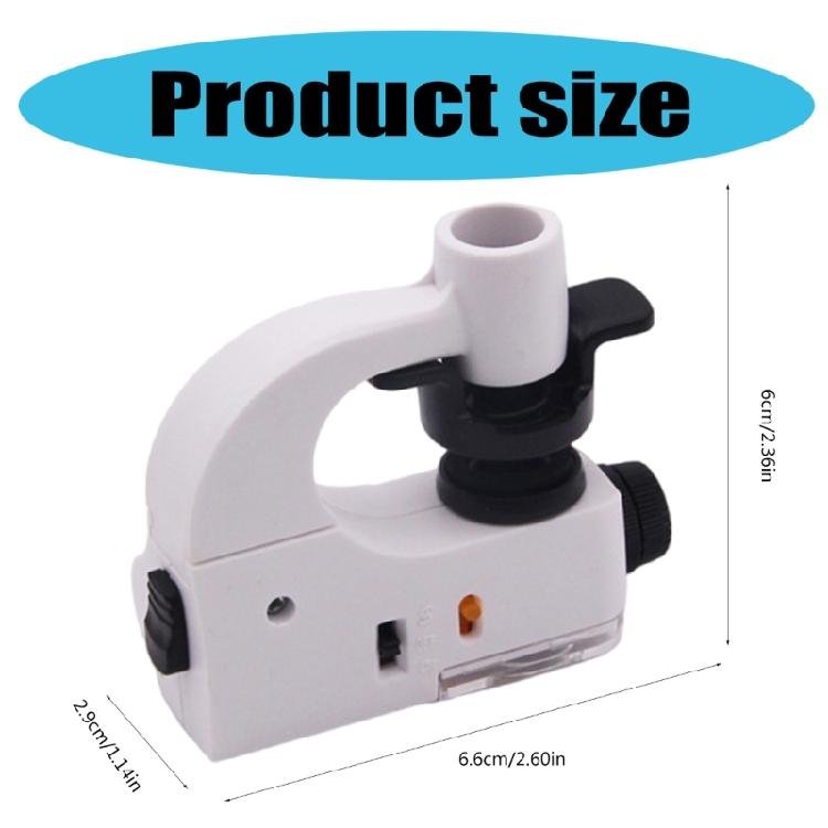 Lightweight 60X Magnifier with LED Light Jewelry Loupes for Detailed Gemstones  Examination And Person  Collection Viewing