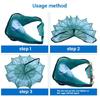6/8 Hole Folding Fishing Net Automatic Fishing Trap Net Shrimp Cage Fish Baits Mesh Net Foldable Fishing Fish Trap Cage