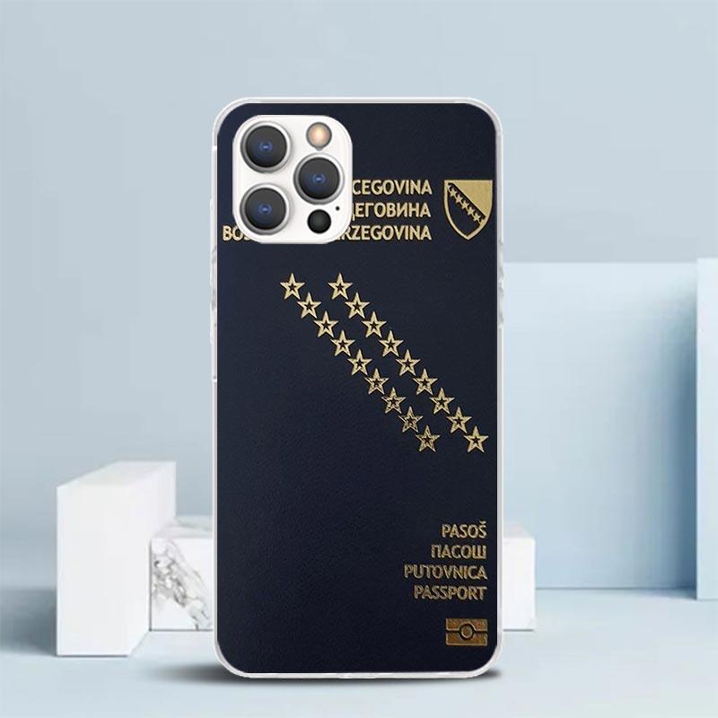 Bosnia And Herzegovina Flag Phone Case For IPhone 16 17 Air 16E 15 14 Plus 13 Mini 12 11 Pro Max 7 8 + SE 2020 Soft TPU Back Cov