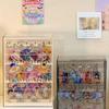 Keychain Display Stand Hanging Anime Pendant Organizer for Guka Small Doll Pendants Hook Desktop Acrylic Dustproof Storage Box