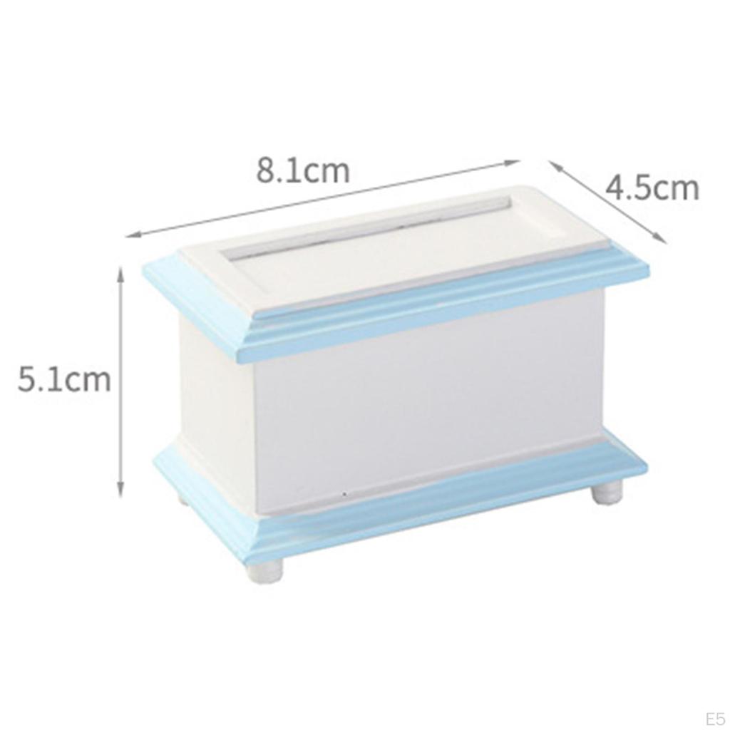 1/12 Decoration Furniture Showcase Miniature Closet Bookcase for Bedroom Living Room