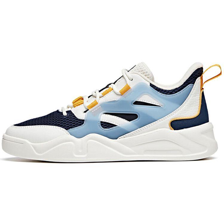 Anta Lifestyle Series Low-Top Sneakers Men Sneakers Coastal-Blue 112028052-3 41