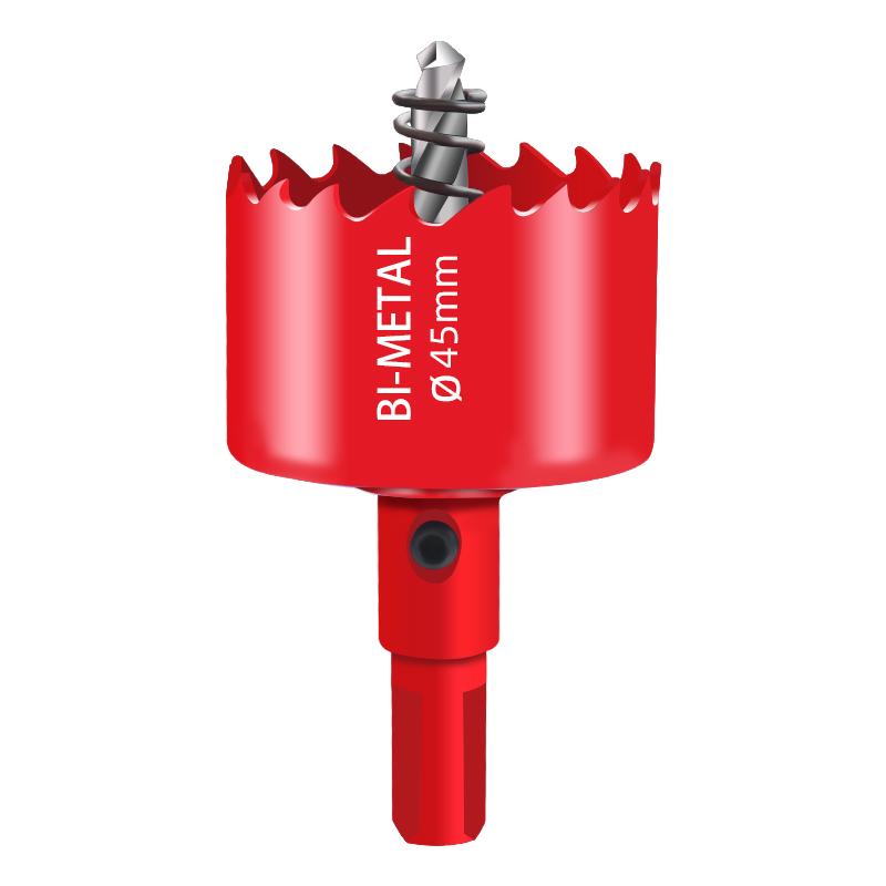 M42 Bi-metal Hole Saw for PVC, Gypsum, Downlight Sheet Metal, and Woodworking Drill Bit