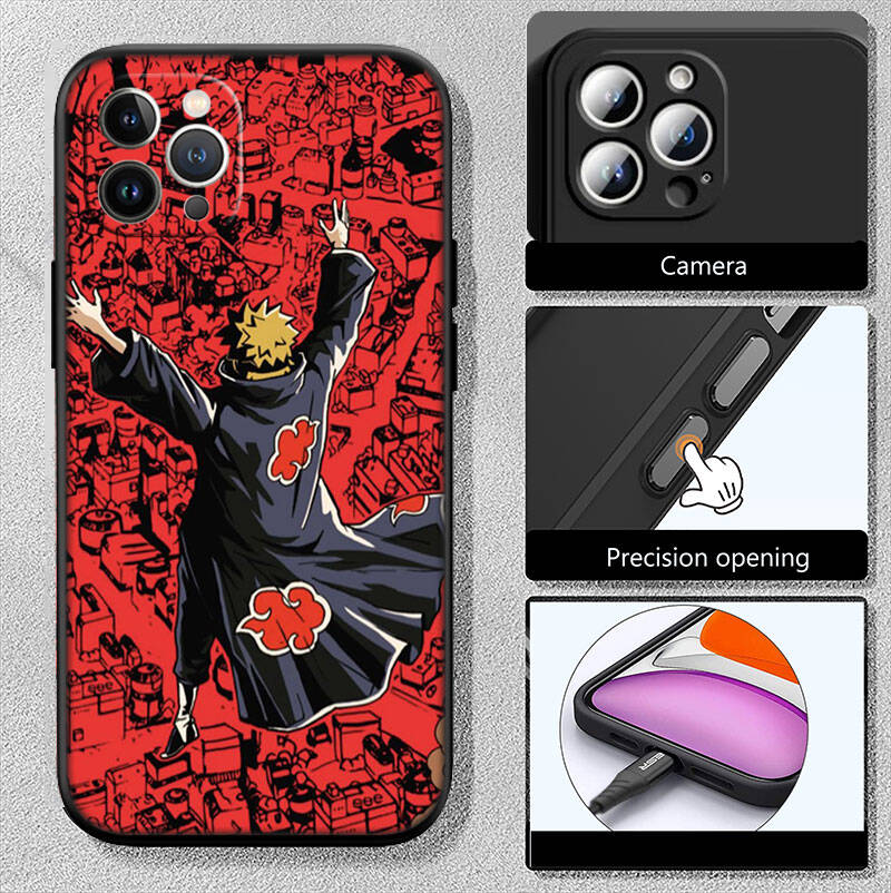 MH95 Naruto Phone Shell for Samsung S20 S21 S22 S23 S24 FE Ultra Plus Lite S21S A55 A07 A17 F06 F16 M06 M16 M56 A36 A37 A57
