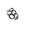 Women's Geometric Twisted Open Adjustable Chain Ring - Cold Style, Versatile Index Finger Ring