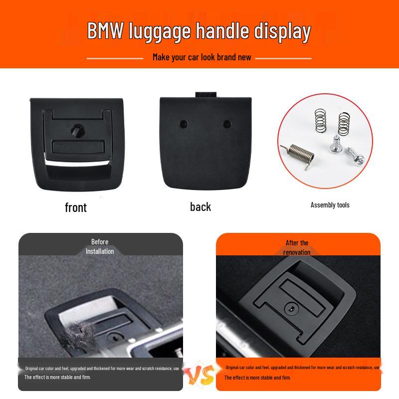 Kryt kliky zavazadlového prostoru BMW X5/X6 E70/E71 pro vnitřní panel zadních dveří.