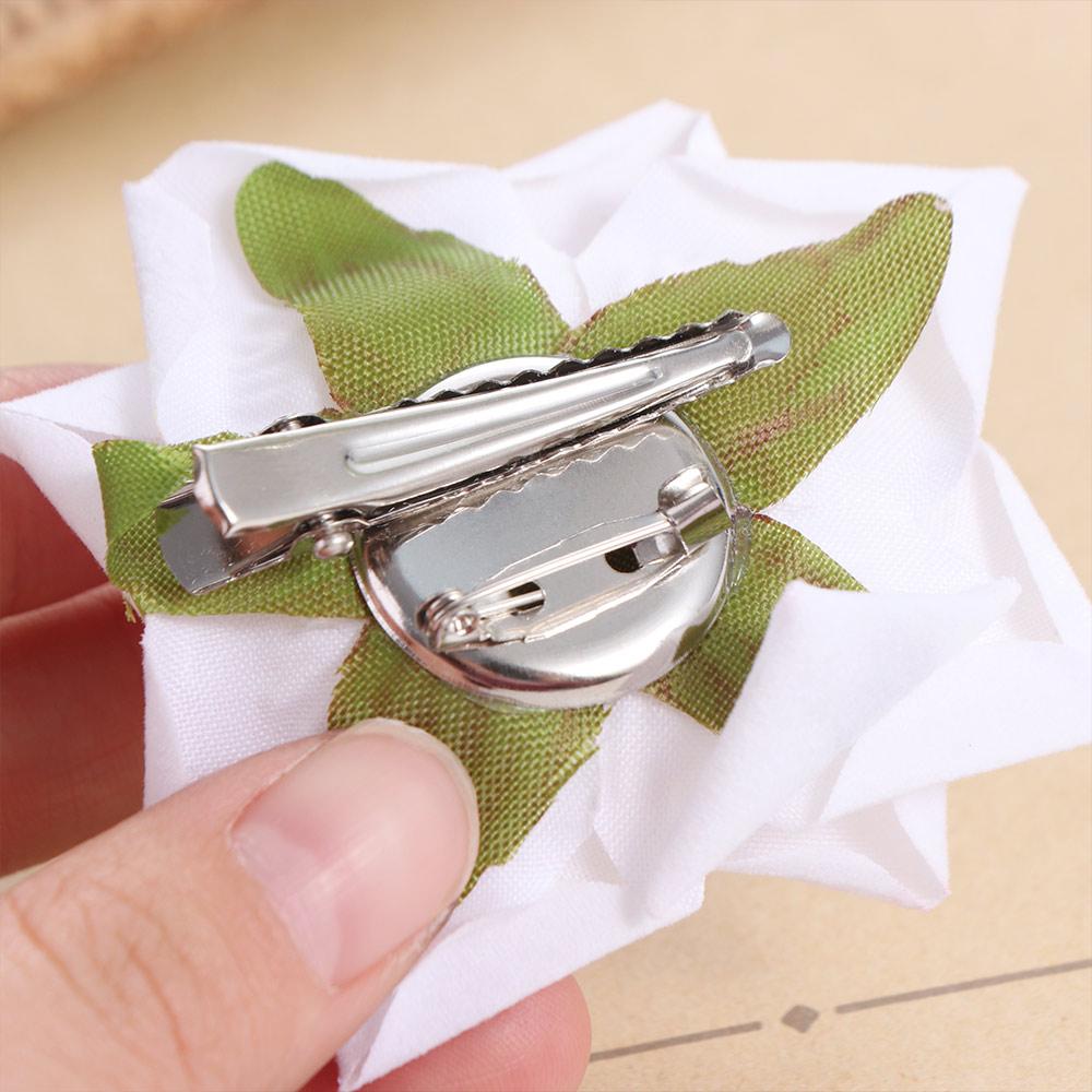 Bohemian Style Flower Hair Clip Cloth Girl Rose Hair Clip Rose Flower Hairpin Girls/Female
