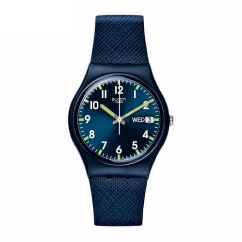 

Часы Swatch SIR BLUE SO28N702 синие