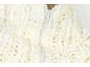 Women's Chunky Knit Zipper Cardigan: Fall/Winter Loose Handmade Sweater with Turn-Down Collar