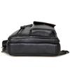 Leather chest backpack waterproof men casual backpack real leather chest bag travel Business bag's chest pack fo men maler