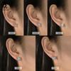 ORSA JEWELS 925 Sterling Silver with a Stunning Oval Zirconia, Simple Yet Elegant Jewelry for Women, for Everyday Wearing LZE53