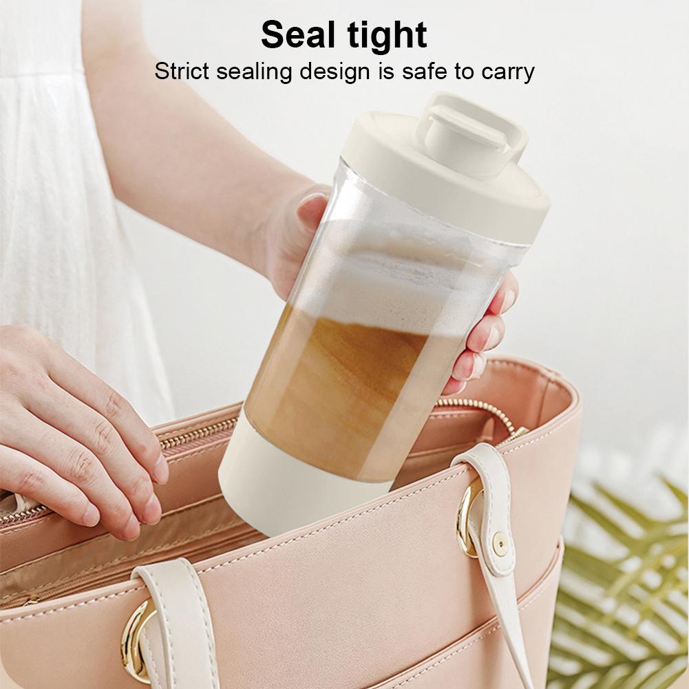Electric Automatic Mixing Cup Portable Whey Protein Shaker Bottle Battery Powered Fully Automatic Stirring Cup for Fitness Home