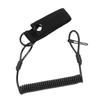 Cordão de Segurança de Mola para Ferramenta de Disparo Anti-Perda Resistente a Cortes Nylon Cordão de Câmera Corda para Acessórios de Caça ao Ar Livre