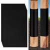 6/12Pcs Outdoor Post Protection Kit Wooden Fence Protective Cover Waterproof Corrosion-Resistant Anti-Corrosion