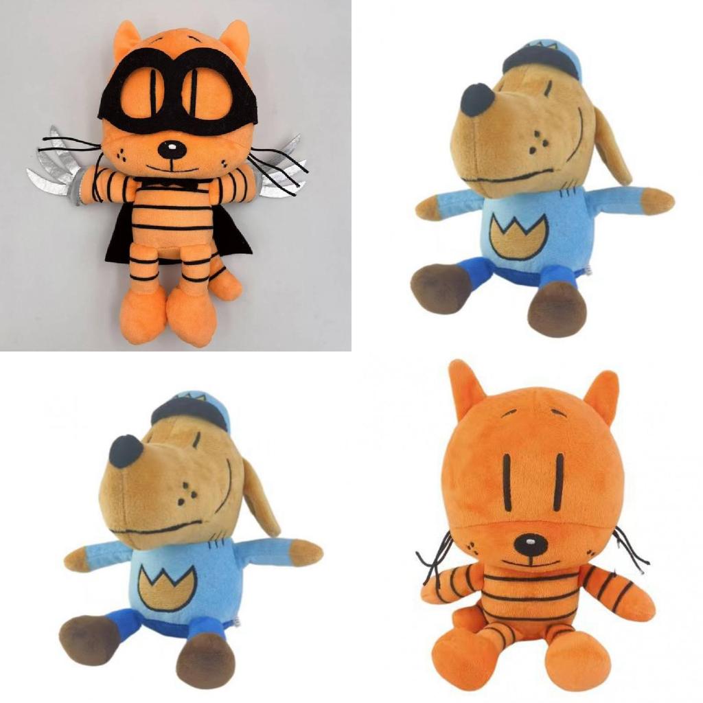 Lovable Dog Man Plush Toy With Colorful Designs And Charming Cartoon Features