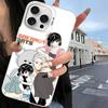 Popular Japanese Anime SAKAMOTO DAYS Phone Case For IPhone 16 15 14 13 12 11 Pro Max X XR XSMAX 8 7 Plus Matte Shockproof