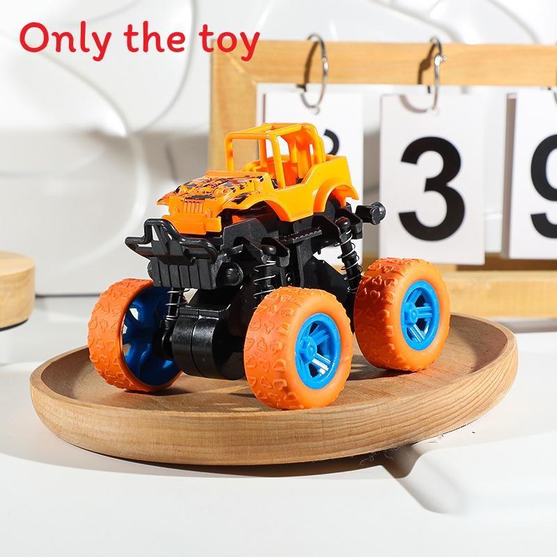 

Four Wheels Inertial Drive Off Road Vehicle Childrentoy Model For Play Outdoor оранжевый