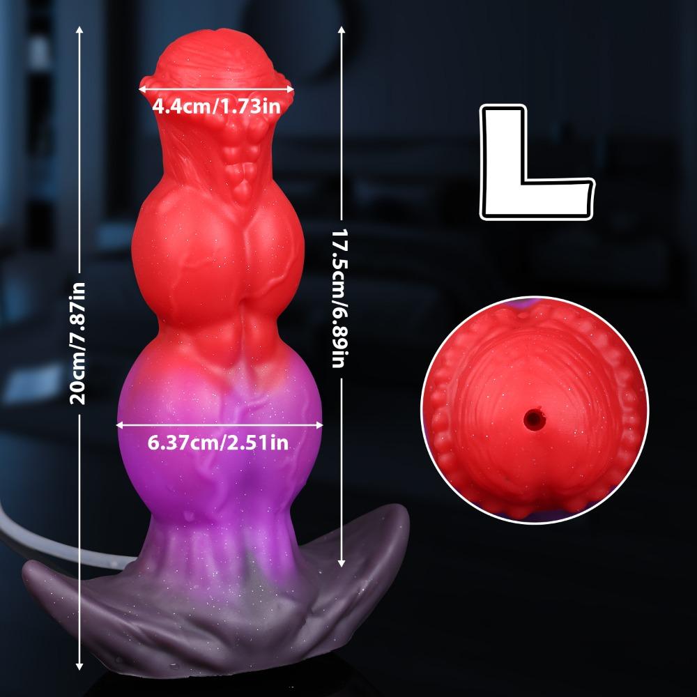Wassersprüh-Spezialform-Analstecker Extra Großer Anal-Dilatator Für Männer Frauen
