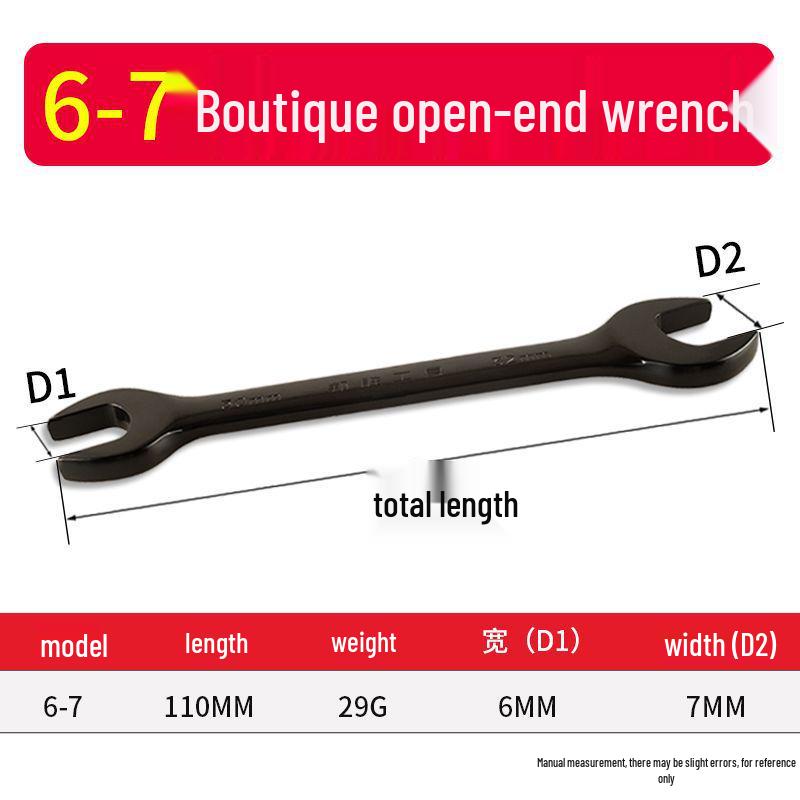 

Набір двосторонніх ріжкових ключів - Інструменти для ремонту автомобіля (Доступні набори з 8 та 10 предметів)