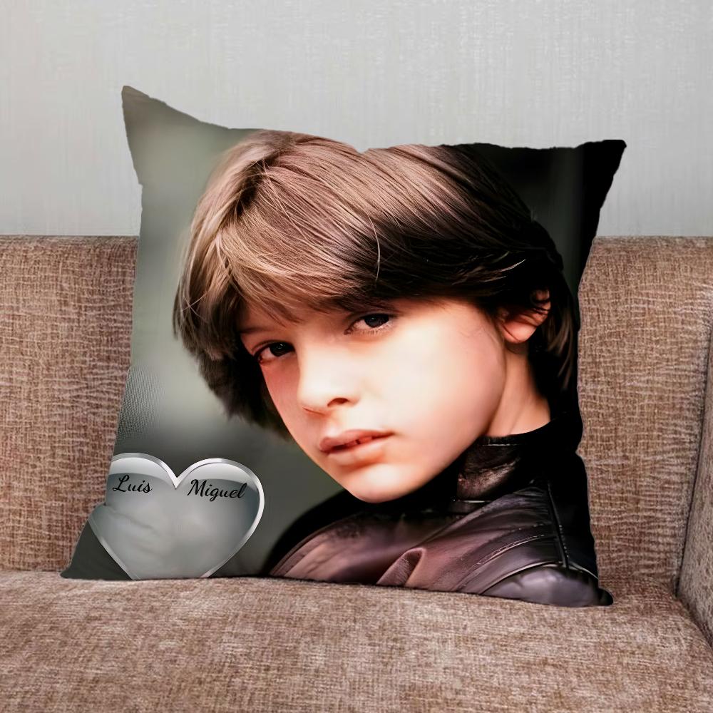 Singer L-Luis M-Miguel Pillow Case For Home Bedroom Car Office Decoration Living Room Sofa Cushion Cover Suitable
