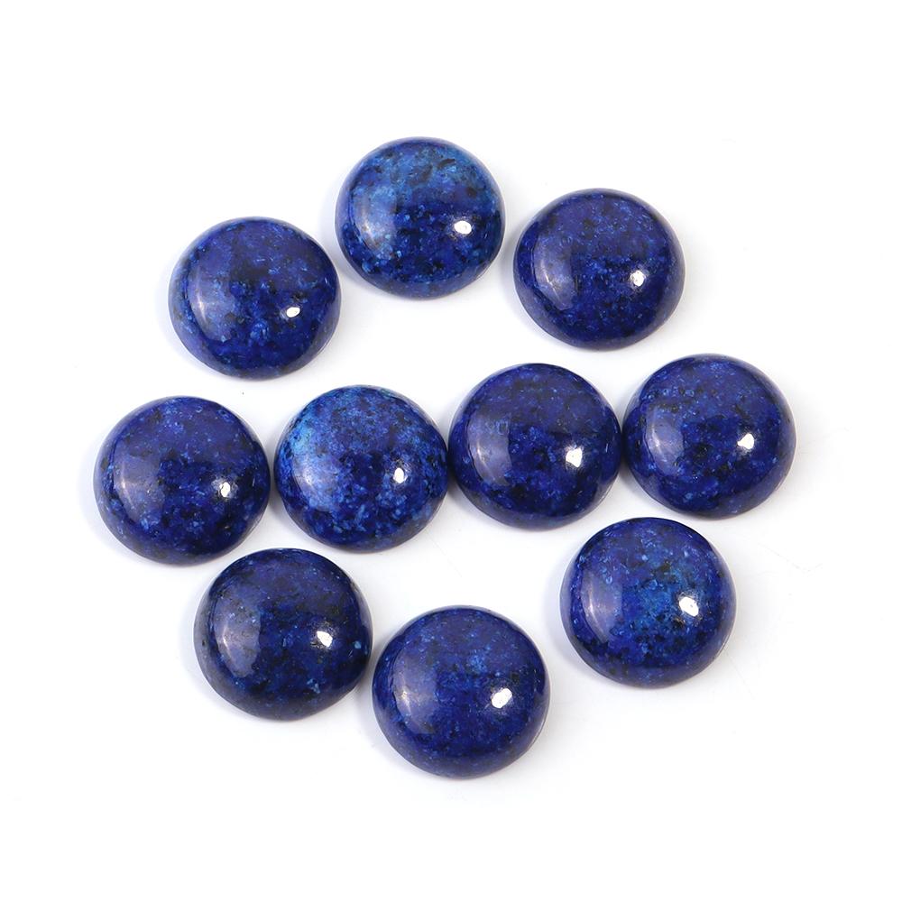 5-10pcs/lot Natural Stone Cabochon 4-25mm Amethyst Tiger Eye Agate Half Round Cabochon For DIY Ring Necklace Jewelry Accessories