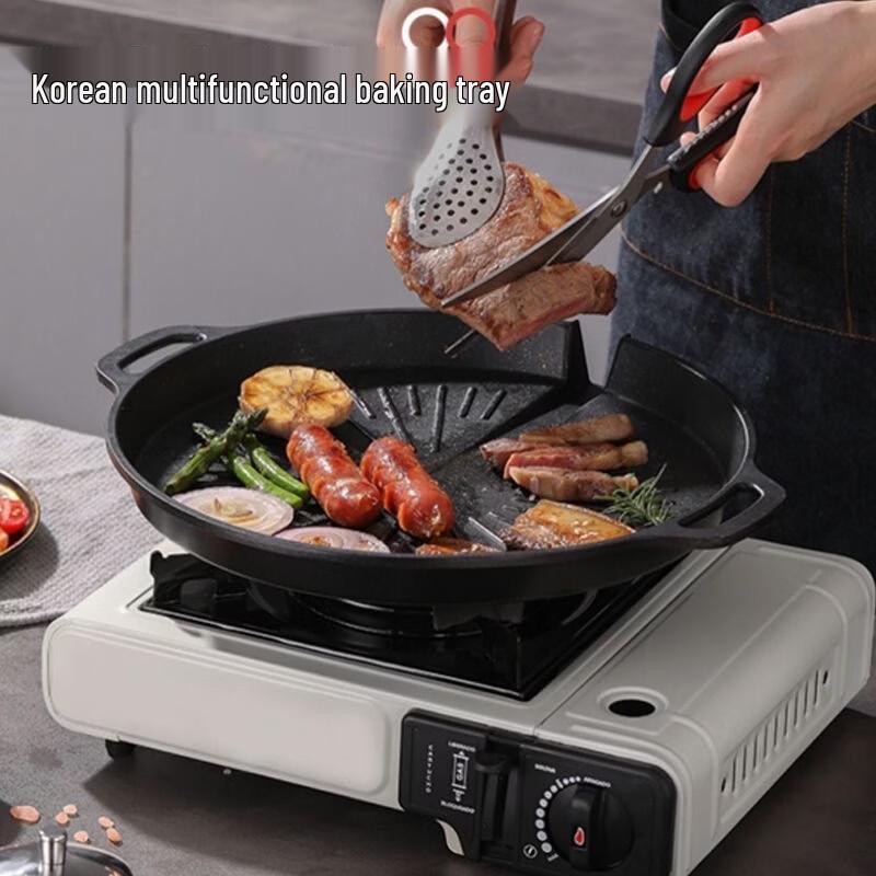 Qilu Automatic Oil-Filtering Grill Pan