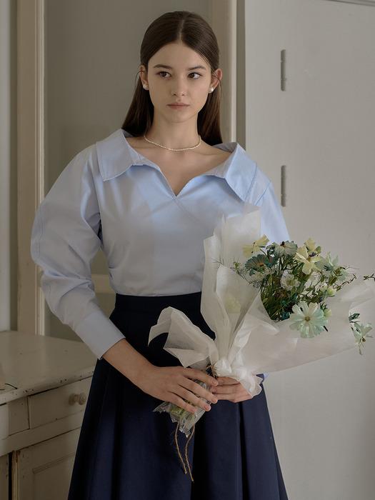 LAUTREDE MIN Lautre Amanda Blue Off - Shirts