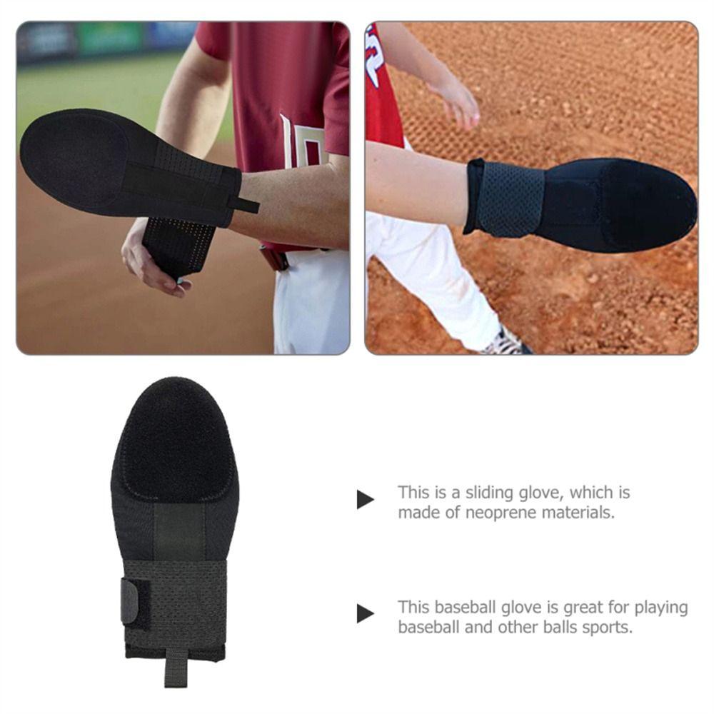 Hand Protection Sliding Gloves Black Baseball Sliding Mitt Sports Gloves Sliding Mitt  Youth
